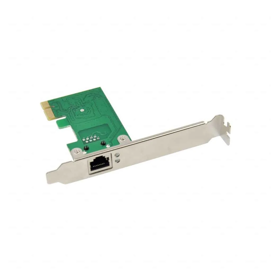 Microconnect RTL8111F gigabit netwerkkaart PCIe x1 RJ45