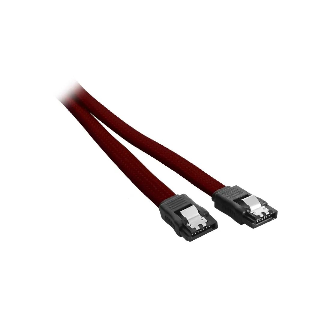 CableMod ModMesh SATA-kabel 30cm bloedrood datakabel