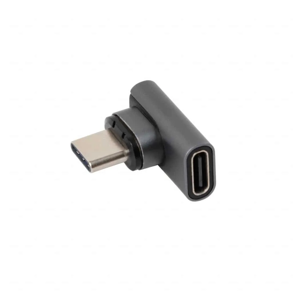 Microconnect Magnetic USB-C adapter 90° haaks