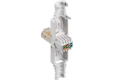 T.E.G. 8P8C RJ45 connector tool-less ronde kabel