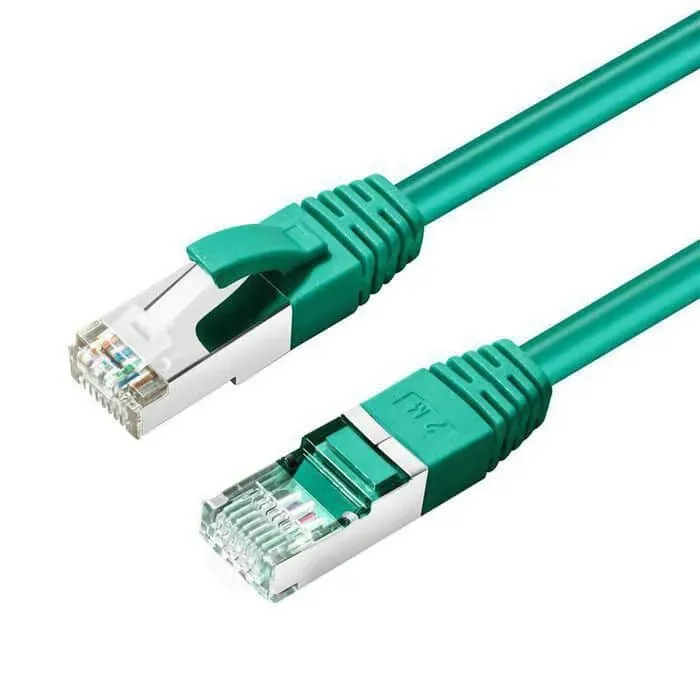 Microconnect CAT6 netwerkkabel 0,15m groen afgeschermd