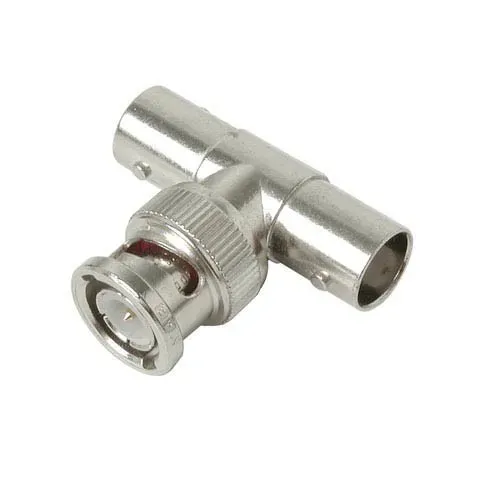 T.E.G. BNC T-stuk coax adapter 1x male 2x female