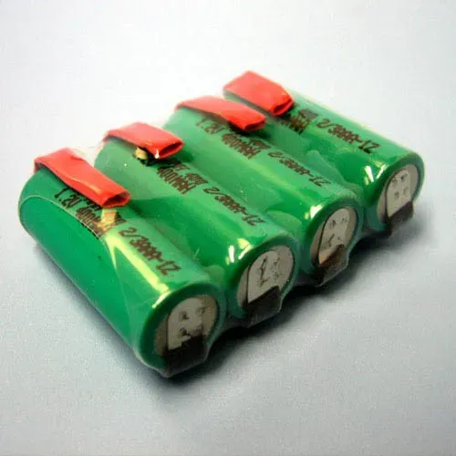 T.E.G. NiMH batterij 2/3AAA 1,2V 400mAh met lip