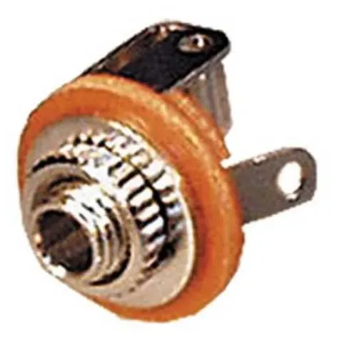 T.E.G. 2,5mm chassisdeel mono met schakelaar