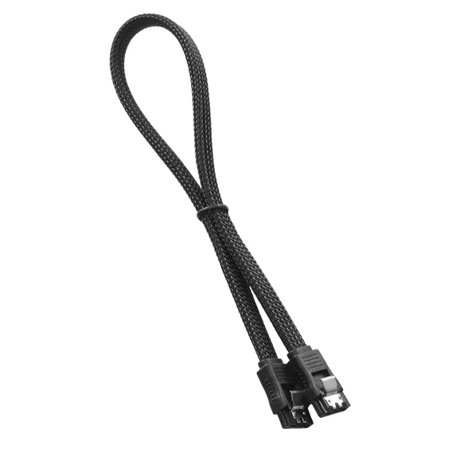 CableMod ModMesh SATA 3 kabel 30cm zwart