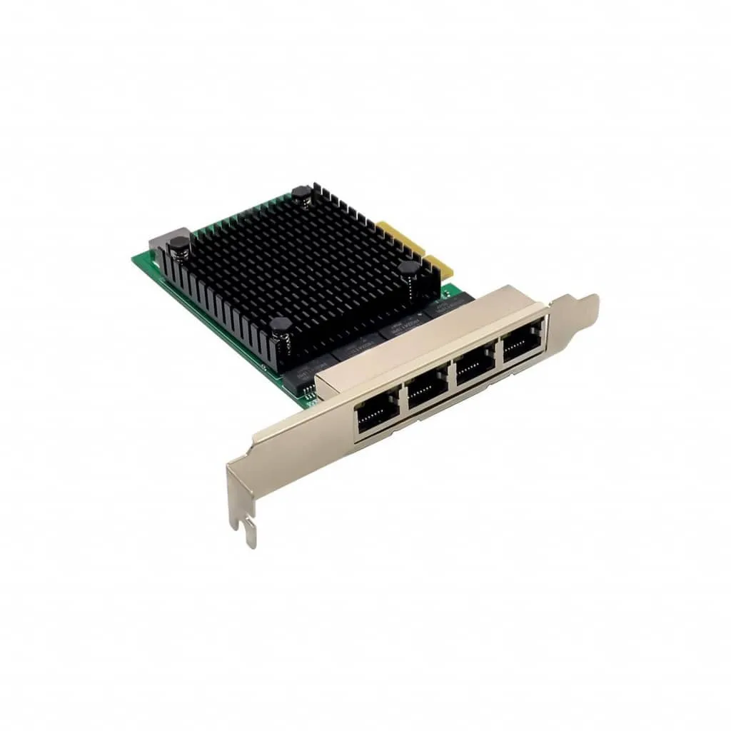 Microconnect RTL8125B netwerkkaart quad 2.5G PCIe x4