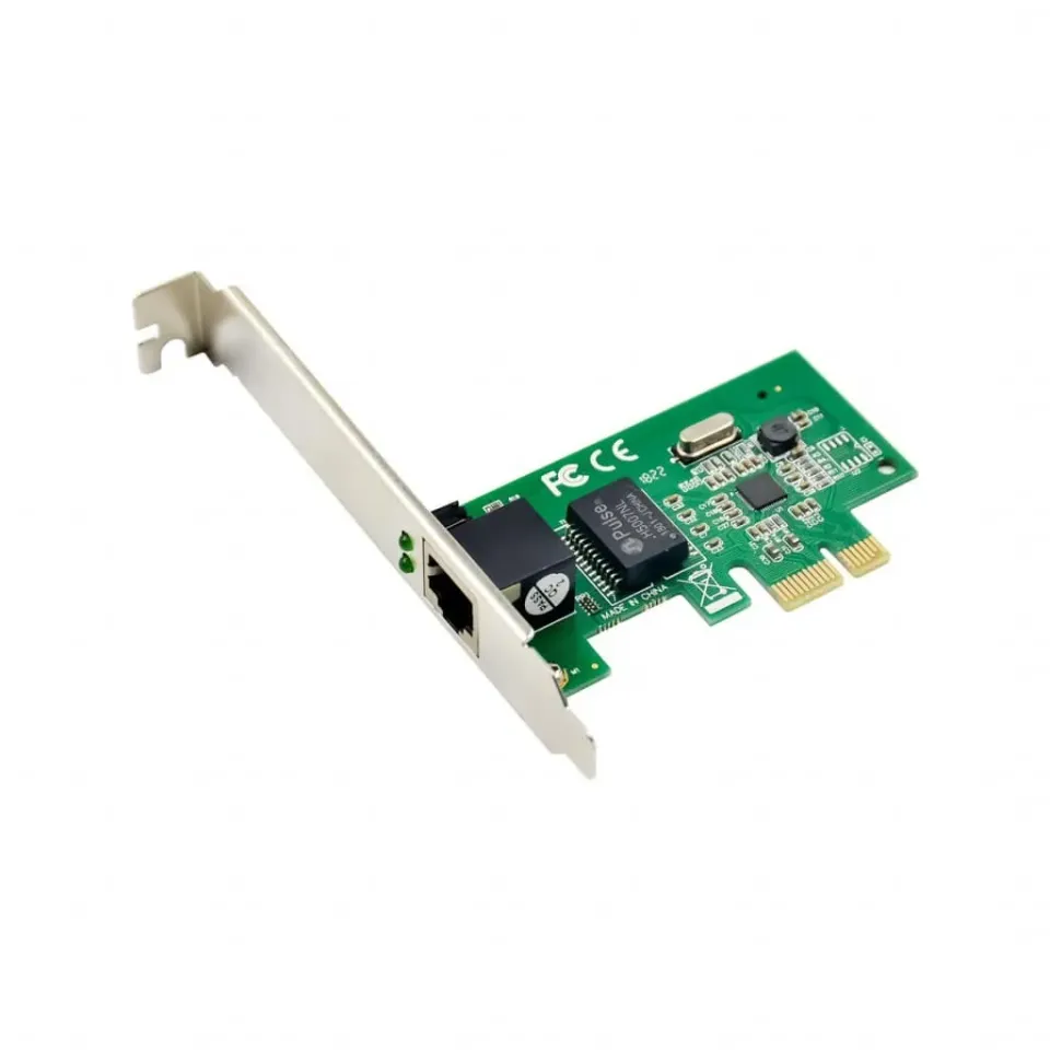 Microconnect RTL8111E netwerkkaart PCIe x1 RJ45 1Gb