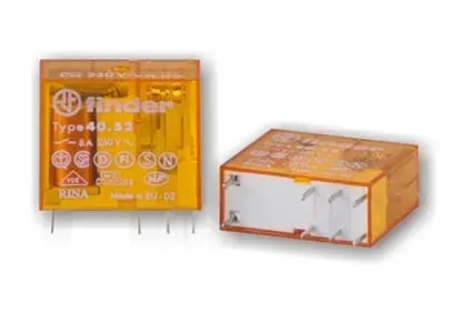 T.E.G. Finder 40.52 printrelais 2xOm 230VAC 8A