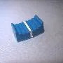 T.E.G. Schuifknop 22x14 mm blauw