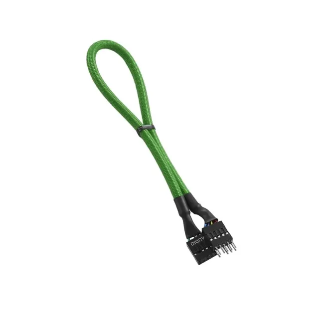CableMod ModFlex audio verlengkabel 30cm groen