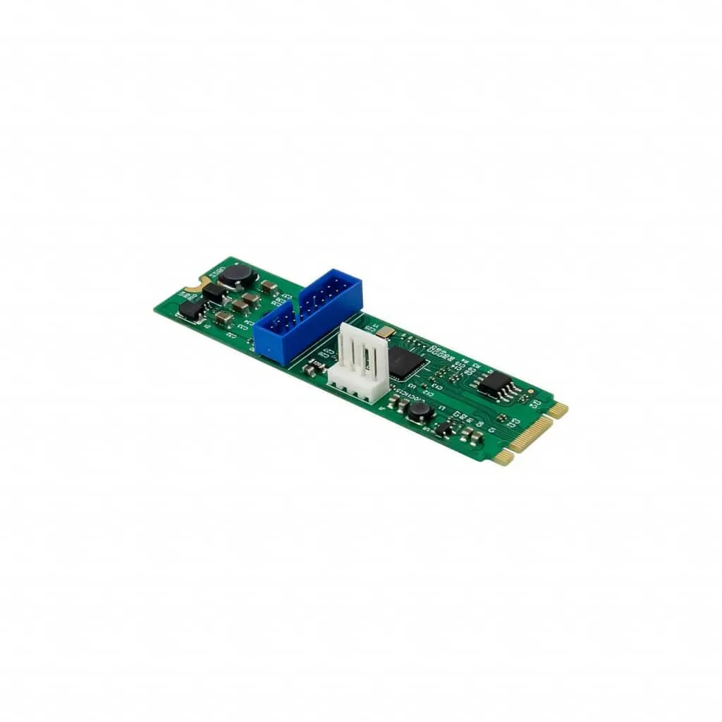 Microconnect NEC720202 USB-kaart M.2 2-poorts USB 3.0 5Gbps