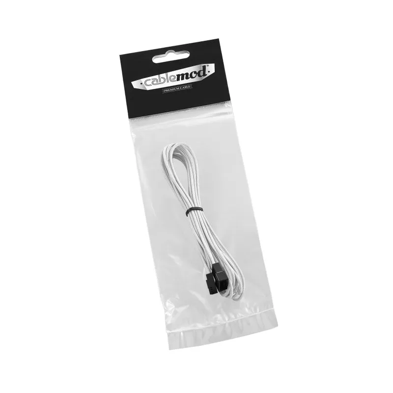 CableMod ModFlex 4-pin fan verlengkabel 90cm wit