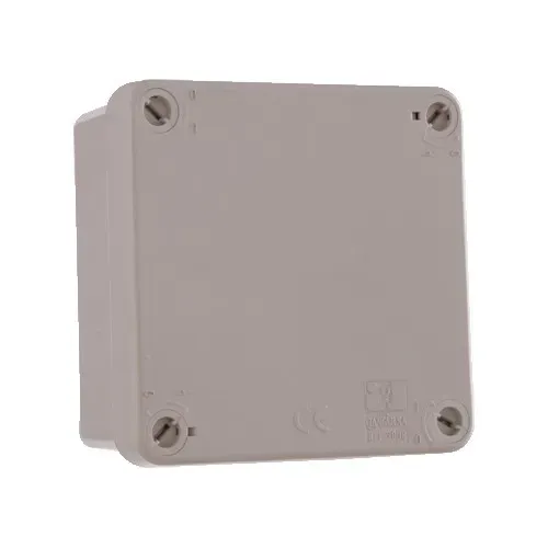 T.E.G. 107x107x60mm behuizing IP65 grijs muurmontage