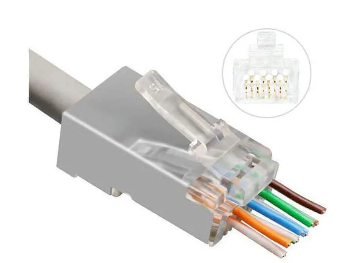 Microconnect EasyConnect CAT6A stekker 50 stuks
