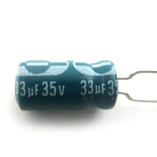 T.E.G. elco radiaal staand 33uF 35V