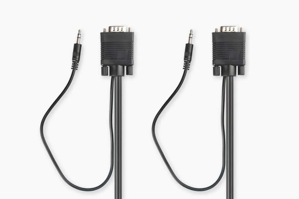 Microconnect SVGA HD15 monitorkabel 10m audio