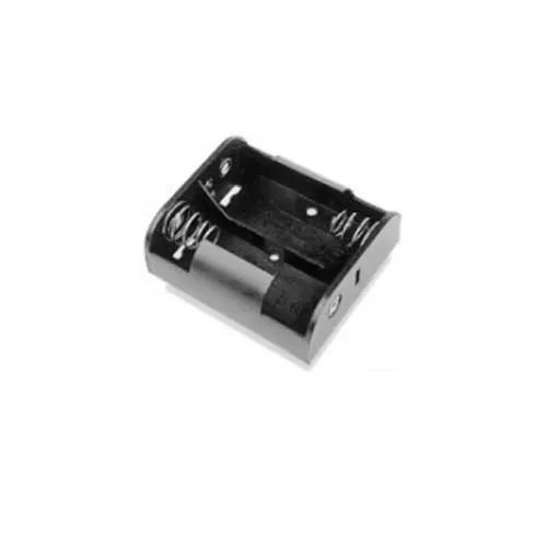T.E.G. batterijhouder 2x UM2 C LR14 drukknoop per stuk