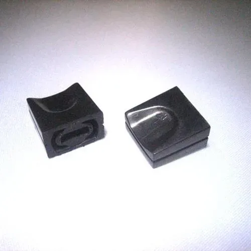 T.E.G. Schuifknop 12x7,5x12 mm zwart