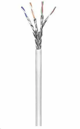 Microconnect CAT6 S/FTP installatiekabel 100m wit PVC