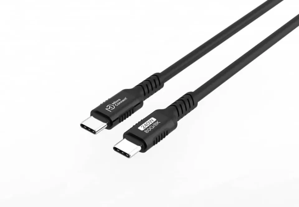 Microconnect Premium USB4 Gen 3x2 USB-C kabel 1m 240W
