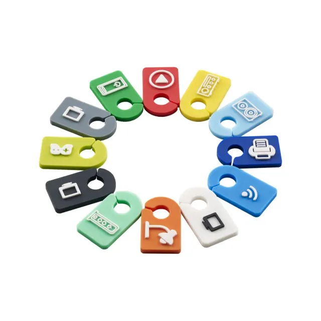 CableMod Cable Tag Kit Series 1 kabellabels 12 stuks