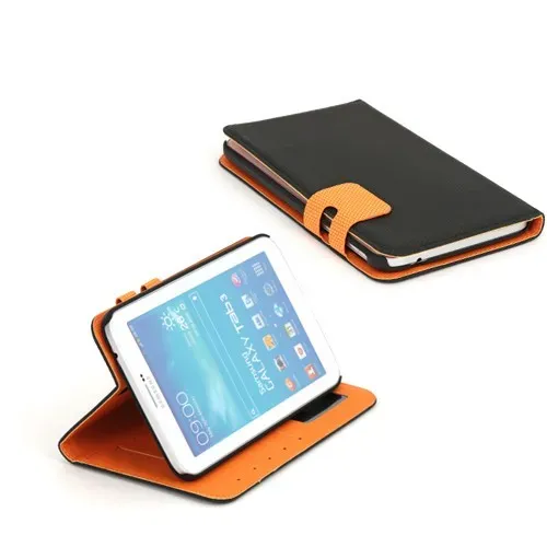 Samsung 7 inch tablethoes zwart-oranje beschermhoes