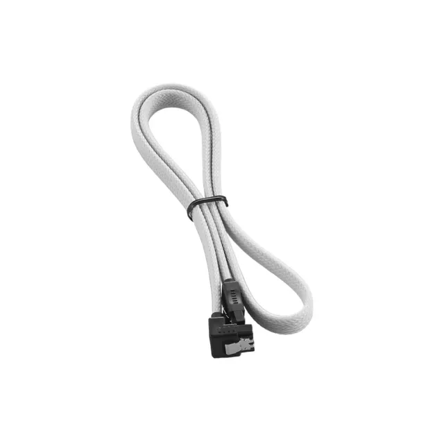 CableMod ModMesh Right Angle SATA 3 kabel 60cm wit