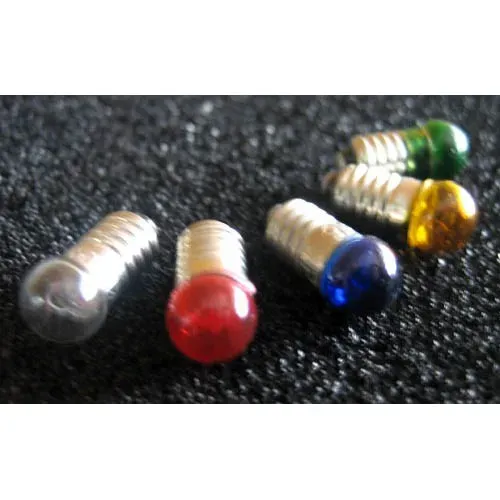 T.E.G. H0 lampje E5,5 bol blauw 3,5V per stuk
