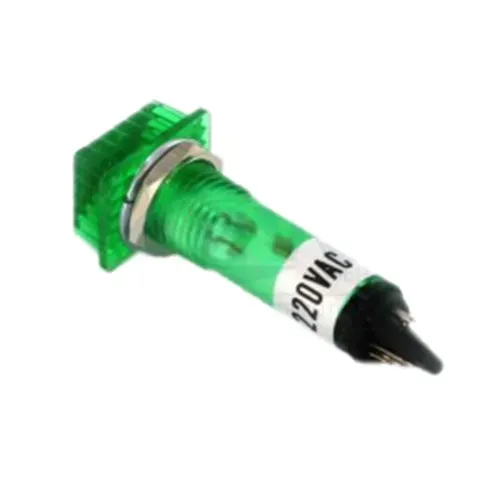 T.E.G. Signaallampje 220V neon groen 13x16mm