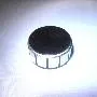 T.E.G. 16x34 knop alu schroef as 6mm zilver