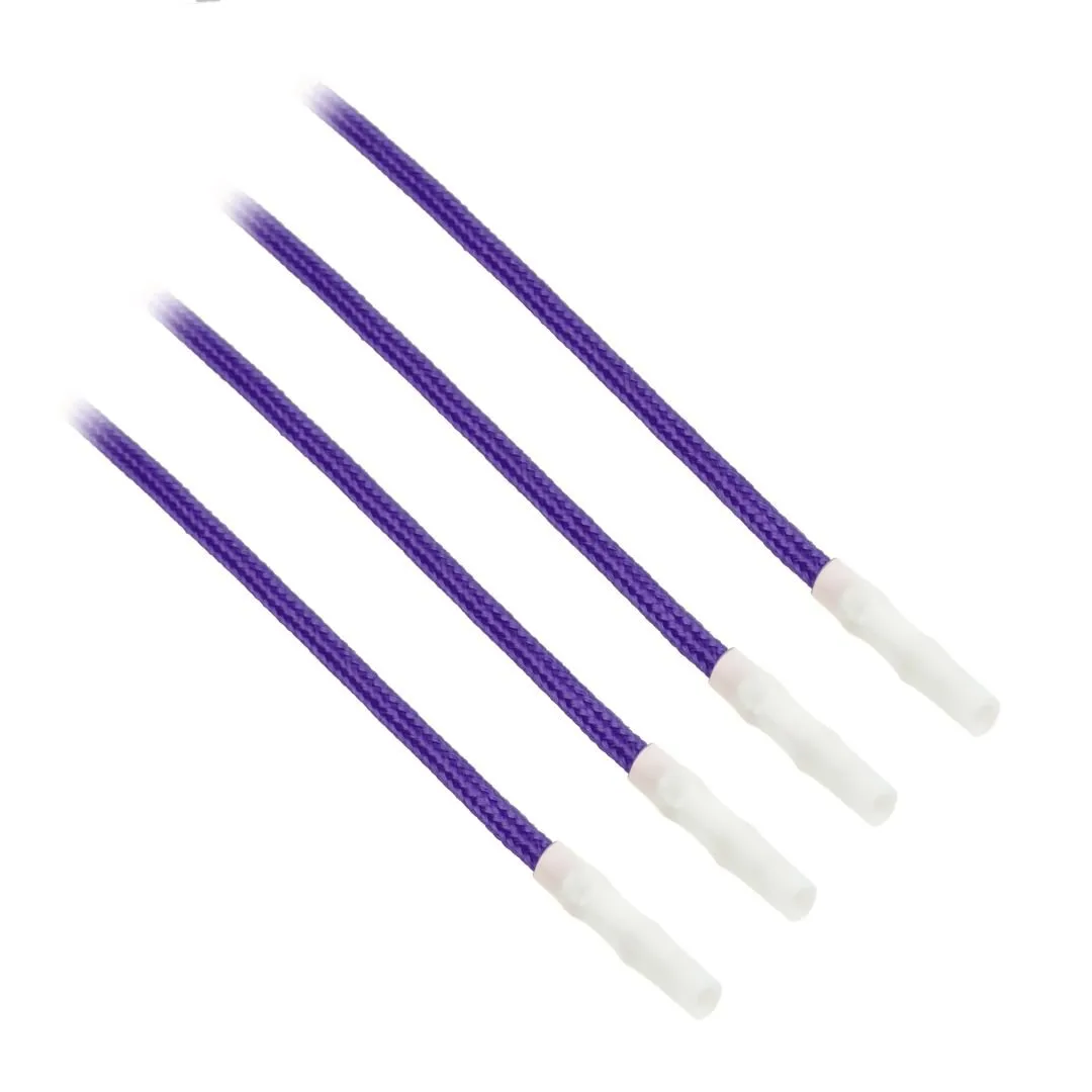 CableMod ModFlex Sleeved Wires 8 inch kabel paars 4-pack