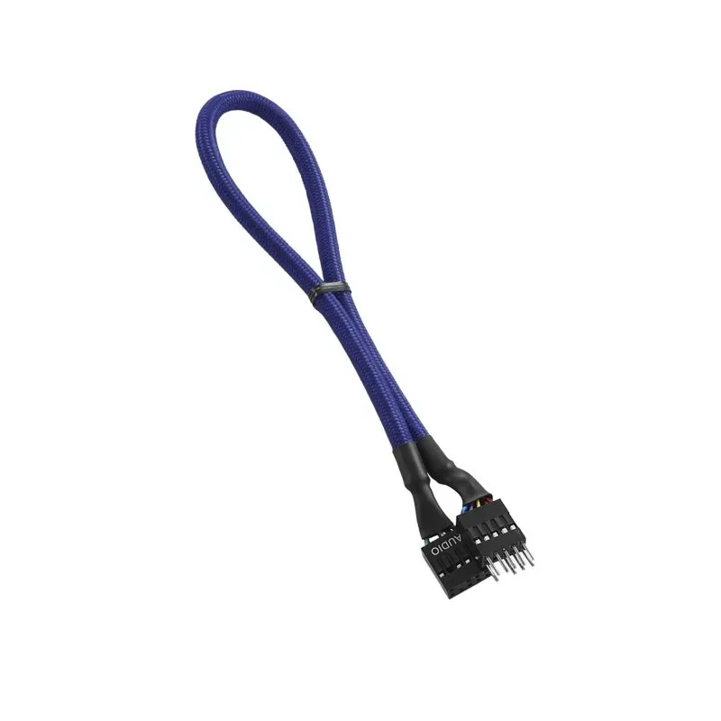 CableMod ModFlex Audio Extension verlengkabel 30cm blauw