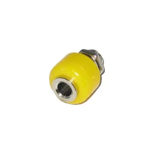 T.E.G. Banaan stekkerbus 4mm geel chassisdeel