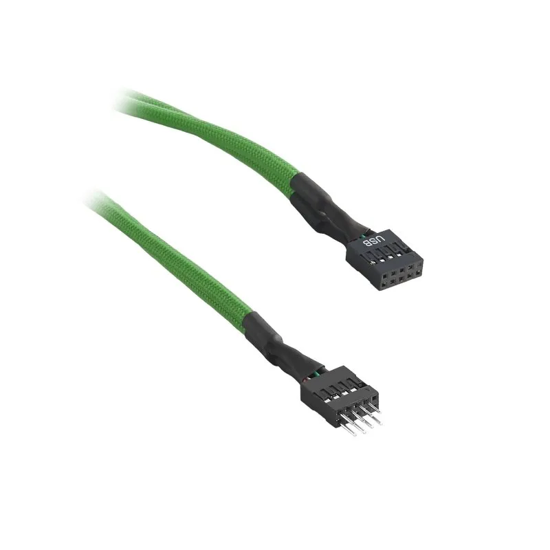 CableMod ModFlex interne USB verlengkabel 30cm groen