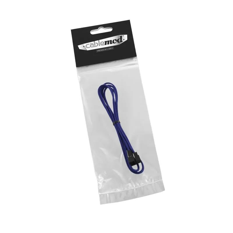 CableMod ModFlex Fan Verlengkabel 3-pin 60cm Blauw