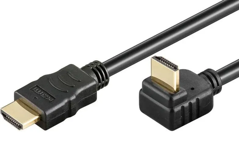 Microconnect HDMI 2.0 Kabel 0,5m Haaks 270° 4K