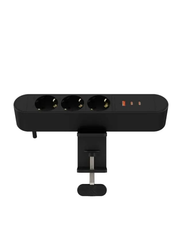 Microconnect Multi Desktop stekkerdoos 3-voudig 1,8m 67W