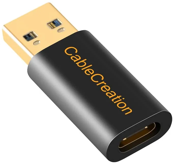 CableCreation USB-C naar USB-A adapter 3-pack data
