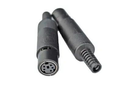 T.E.G. Mini-DIN 5-polig female jack 5 stuks