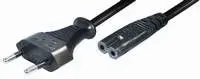 T.E.G. Netsnoer euro - IEC C7 5 meter zwart