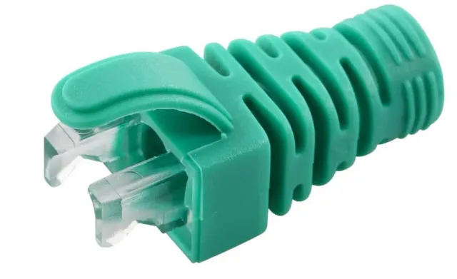 Microconnect trekontlasting 6,5mm groen 100 stuks