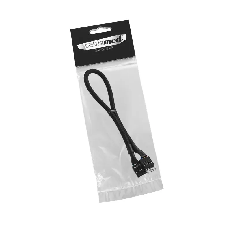 CableMod ModFlex audio verlengkabel zwart 30cm