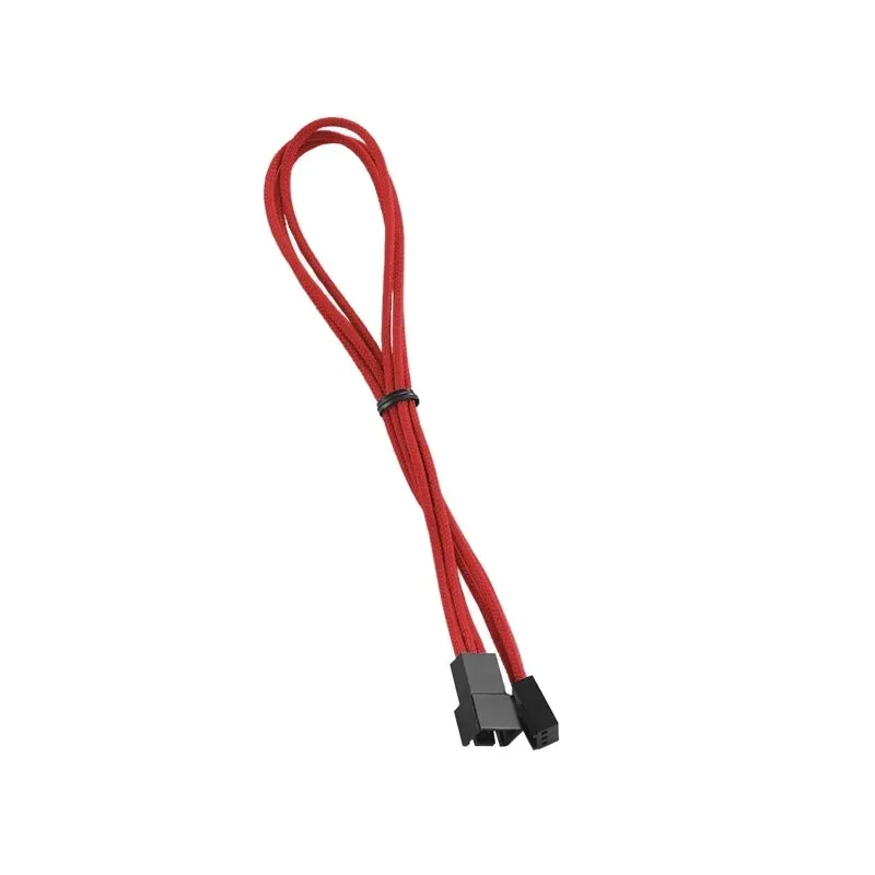 CableMod ModFlex 3-pin fan verlengkabel 30cm rood