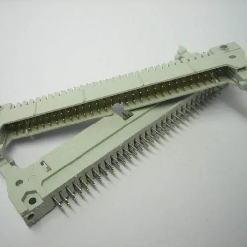 T.E.G. Connector Header Recht 60-Polig 2x30 met Ejectors Grijs