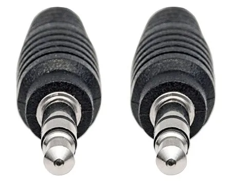T.E.G. headset splitter 3,5mm male naar 2x female kabel