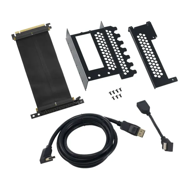 CableMod Vertical PCI-e Bracket beugel zwart HDMI DisplayPort