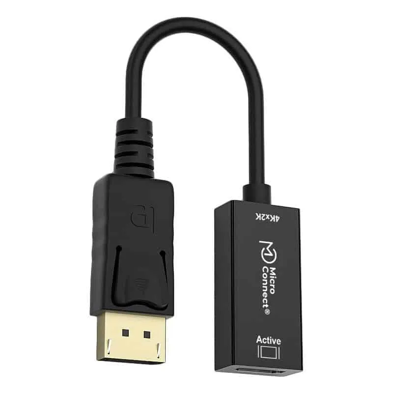 Microconnect DisplayPort 1.2 naar HDMI adapter actief