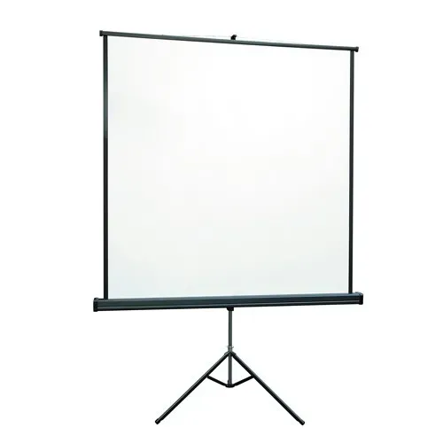 T.E.G. Poli Screen 180x180 projectiescherm driepoot mat wit