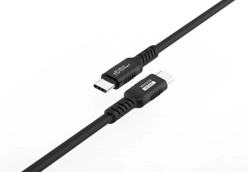 Microconnect Premium USB4 USB-C kabel 0,5m 240W