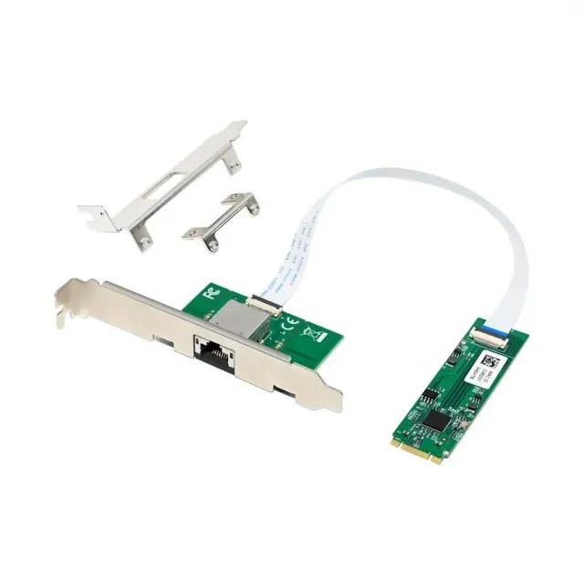 Microconnect PCIe M.2 RTL8126 netwerkkaart 5GbE RJ45